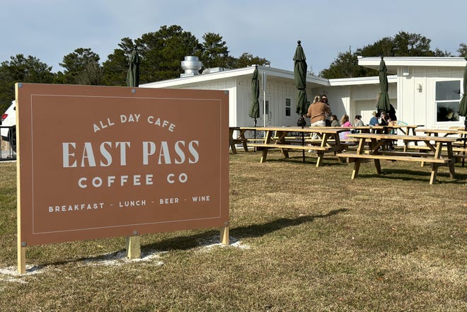 East Pass Coffee Co. is now located at the corner of Benning and Mountain Drive in Destin and is open seven days a week from 7:30 a.m. until 3 p.m.