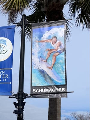A new set of banners went up on Main Street in Destin last week as part of the Destin Banner Art Project.