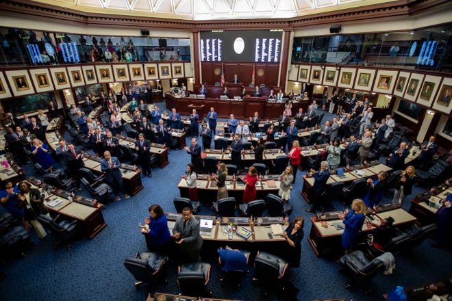 Florida legislators wrap up the 2024 legislative session on Friday, March 8, 2024.