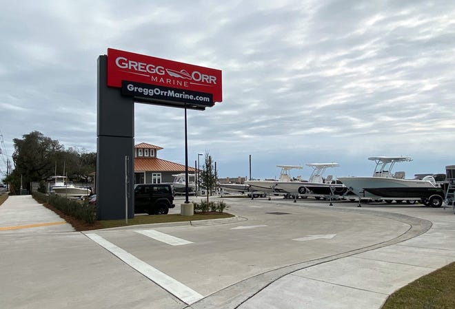 Gregg Orr Marine recently opened on Destin harbor on Harbor Boulevard.